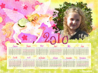 calendrier th�me licorne