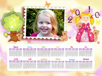 calendrier princesse