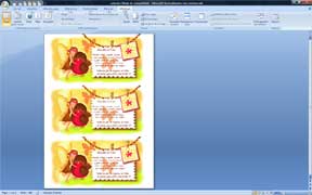 la carte pr�te � imprimer F�e