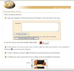 Notre atelier en ligne pour cr�er la carte pirate