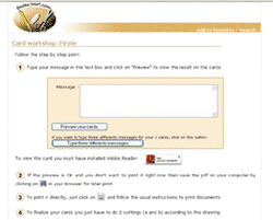 Notre atelier en ligne pour cr�er la carte pirate