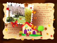 photocarte d'invitation cremaill�re petite maison