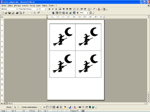 la carte � imprimer