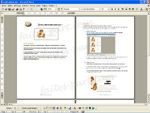 explication pour fabriquer le faire-part