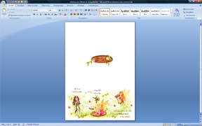 le faire-part des petites f�es pr�t � imprimer