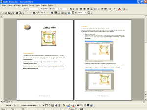 explication pour fabriquer le faire-part Safari b�b�