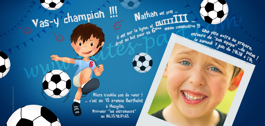 Anniversaire Foot 7 Ans