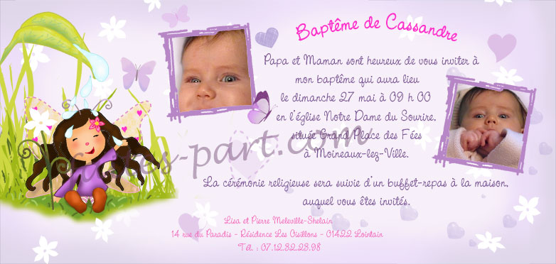 Personnalisé Baptême Nom Jour BAPTÊME INVITATIONS Photo Cartes MERCI 